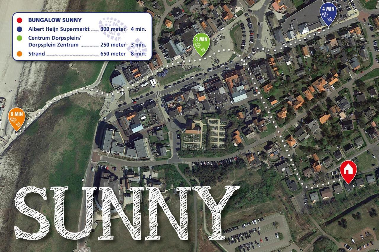 Bungalow Sunny, Lekker Uitwaaien Op Het Strand! Калантсоог Екстериор снимка